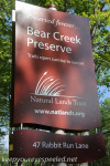 Bear Creek Preserve June 7 2015