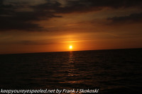 Florida Day Eight Venice beach sunset March 18 2020