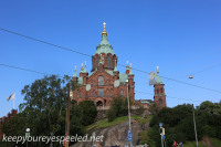 Helsinki  Finland Upenski or Russian  cathedral August 6 2015