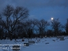 Mountain View Cemetery moon -5
