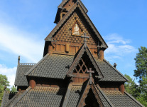 Oslo Norway Folkemuseum stave church (6 of 24)