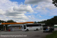 Oslo to Stockholm bust trip rest areas August 3 2015