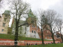Poland Krakow Wawel Castle to City wall walk April 9 2017
