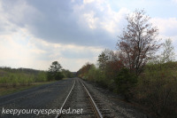 Railroad hike and backyard may 8 2015