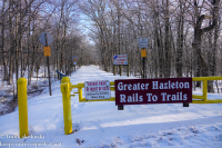 Rails To Trails ice storm part two February 6 2022