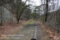 Weatherly railroad pipeline hike April 23 2016 