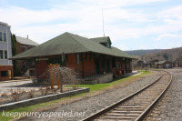 Weatherly Railroad tracks April 18 2015