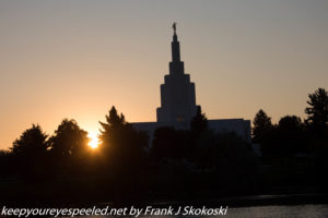 Sunrise LDS Mormon temple Idaho Falls