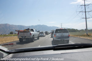 traffic on Interstate 15 Utah
