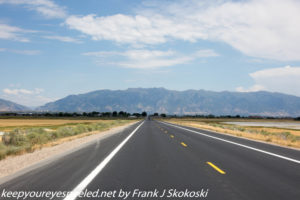 View of high desert Idaho on Interstate 15