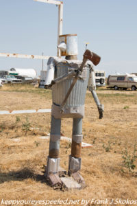 tin man sculpture Idaho