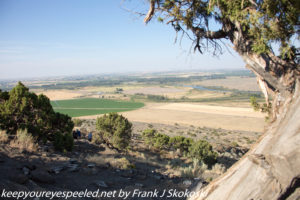 View from atop Menan Butte Idaho summit
