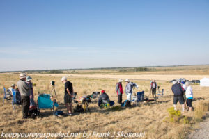 photographers at Menan Butte Idaho for total solar eclipse