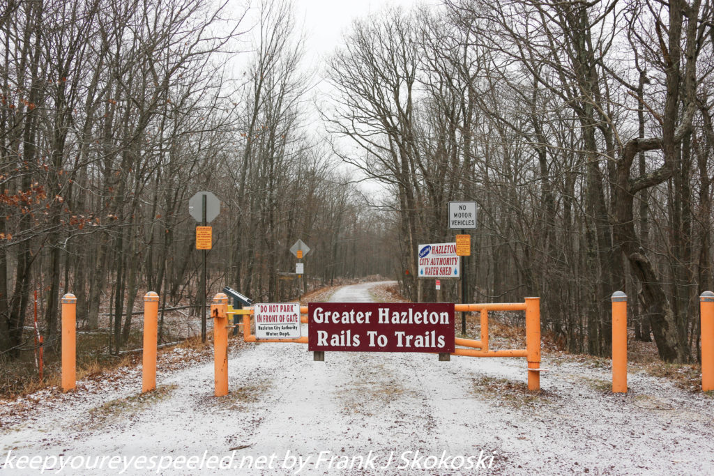Stocton entrance to Rails to trails