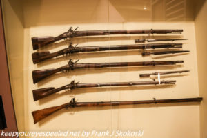 Revolutionary war rifles on display 