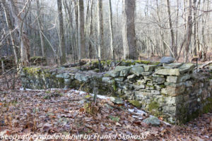old ruins along creek