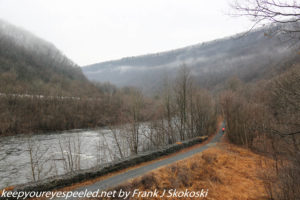 lehigh river from observation deck