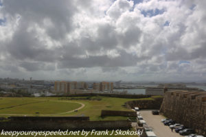 clouds and city view from fort 