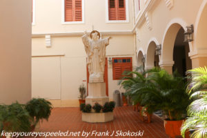 Statue in House of health 