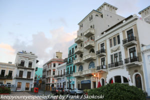 colorful buildings old San Juan 
