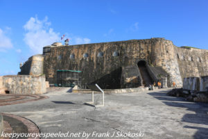 walls of Spanish fort El Morro San Juan 