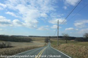 country road in Berks County 