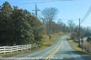 rural road in Berks County
