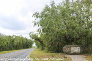 Entrance to Everglades National park 