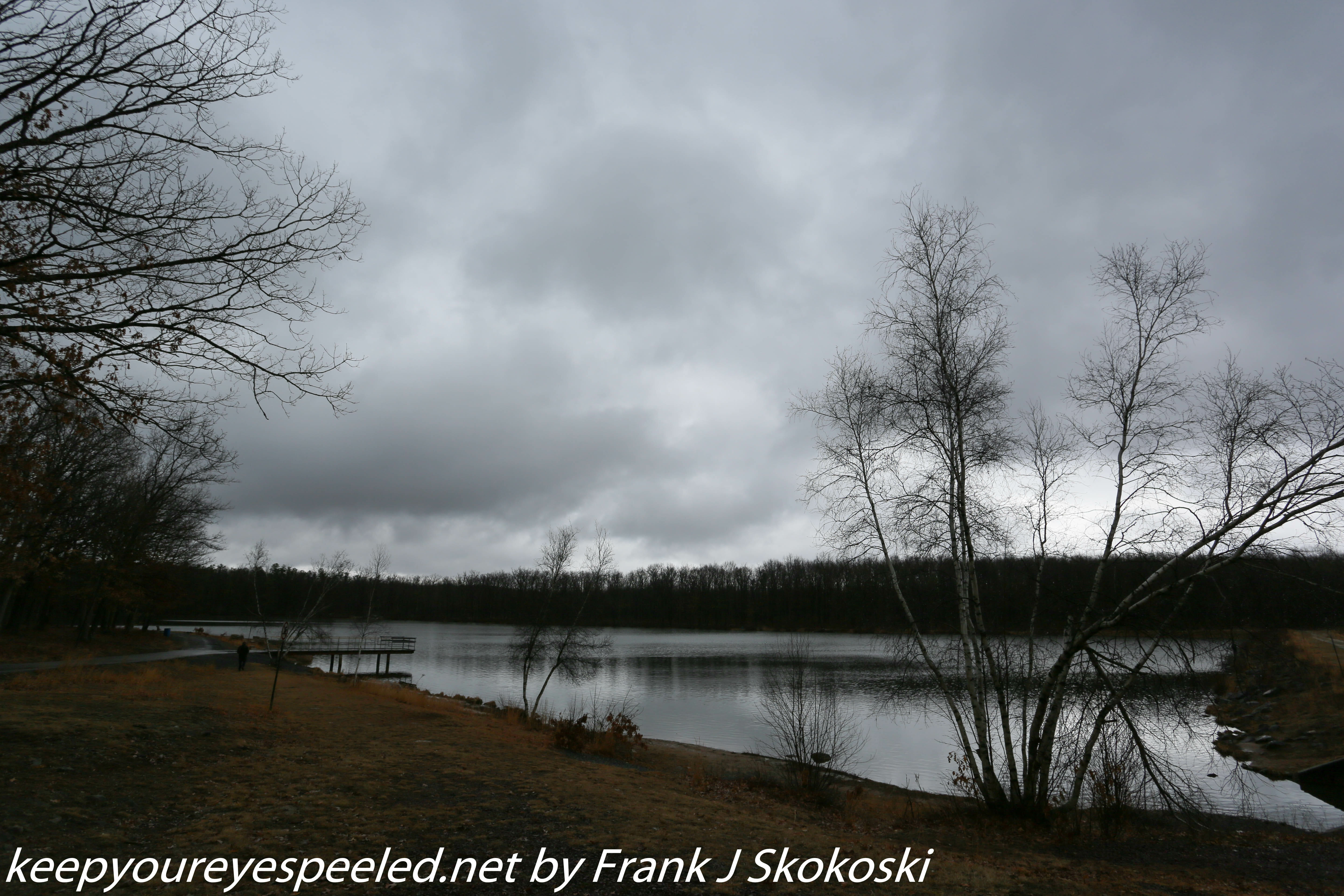 cloudy skies at Lake Irena