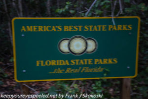 sign in park 