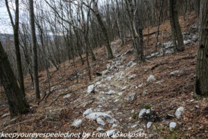 rocky trail at Lehigh Gap 