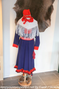 sami dress at visitor center
