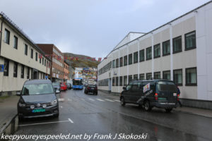 street in Honningsvag 