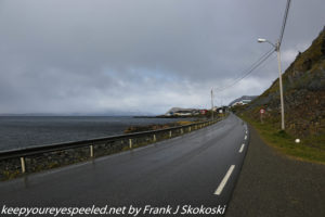 highway along fjord