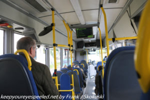 bus ride in Tromso 