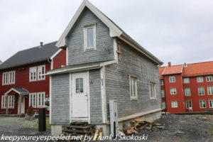 wooden house in Tromso 