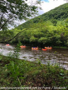 rafts on Lehigh River 