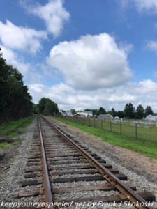 railroad tracks near McAdoo 