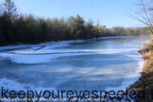 ice covered reservoir 